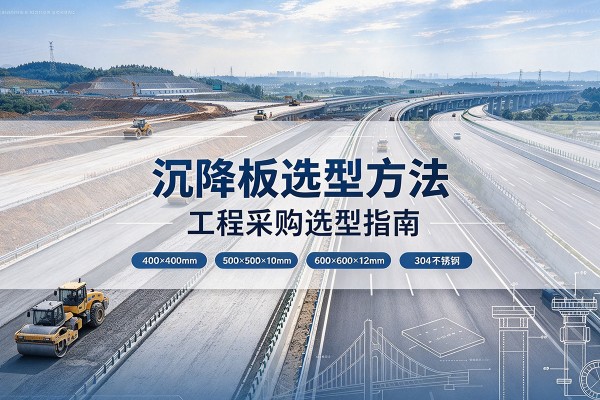 甘州沉降板选择方法