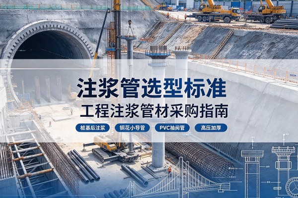 甘州注浆管选型标准